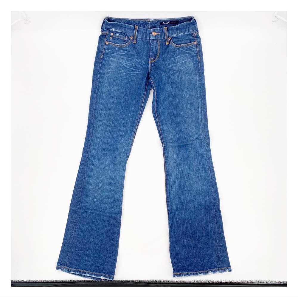 Seven7 Premium Boot Cut Denim Jeans Size 28